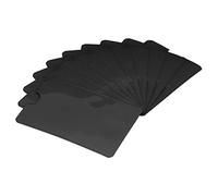 YOKIVE 30 Pcs RFID Blocking Sleeves, Credit Card Protector Sleeve Slim | Scratch Resistant, Great for Business Cards, ID Cards (Black, 3.62x2.44-Inch)