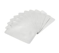 YOKIVE 30 Pcs RFID Blocking Sleeves, Credit Card Protector Sleeve Slim | Scratch Resistant, Great for Business Cards, ID Cards (White, 3.62x2.44-Inch)