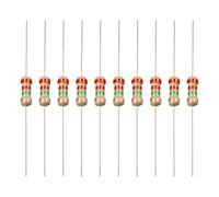 YOKIVE 50 PCS Carbon Film Resistors, 1/4W 2.2M Ohm 5% Tolerances Resistor, Good for DIY Electronic Projects (4 Color Band, 1.77x0.09-Inch)