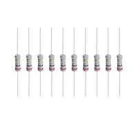 YOKIVE 50 Pcs Metal Oxide Film Resistors, Axis Lead Resistor, Keep Normal Circuit Operation, Great for Electric Power Equipment (Grey, 1W, 2 Ohm)