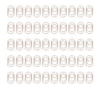 YOKIVE 50 Pcs Paper Clip, Star-Shaped Cute Bookmark Clips, Keep Table Neat, Great for Office, Art, Home, Daily Use (Rose Gold, 0.9-inch)