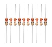 YOKIVE 500 PCS Carbon Film Resistors, 1/4W 220 Ohm 5% Tolerances Resistor, Good for DIY Electronic Projects (4 Color Band, 1.77x0.09-Inch)