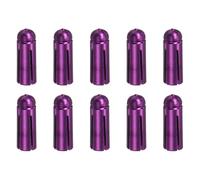 YOKIVE 9 Pcs Dart Flight Protectors, Indoor Outdoor Aluminum Alloy Dart Accessory Wing Savers | Home, Club, Steel and Plastic Flights (Purple)