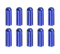 YOKIVE 9 Pcs Dart Flight Protectors, Indoor Outdoor Aluminum Alloy Dart Accessory Wing Savers | Home, Club, Steel and Plastic Flights (Blue)