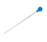 YOKIVE Graduated Dropper Pipettes Kit, Durable Borosilicate Glass Pipette with Rubber Cap Transfer Liquids, Great for Essential Oils, Acids (Clear, 1-ml)