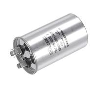 YOKIVE Run Capacitor CBB65, Oval Run Start Capacitor with Terminal Great for HVAC, Air Conditioners, Heat Pumps (Silver, 25uF 25mfd 450V AC 40/85/21)