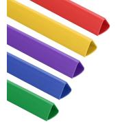YOKIVE Slide Binding Bars A4, 305x10mm 70 Sheets Capacity, 5 Colors 40 Pcs