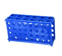 YOKIVE Tube Rack, 4 Ways Polypropylene Test Tube Rack Holder | Great for 0.5ml, 1.5ml, 1.8ml, 10ml, 15ml, 50ml Lab Test Tube(Blue, 80-Sockets)