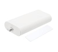 YOKIVE Under Desk Drawer, Self-Adhesive Slide Out Storage Box Attachable Organizer Under Desk Organization for Office Classroom, White