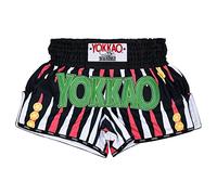 YOKKAO Carbonfit REDGAMMON Muay Thai Boxing Shorts - Black - XL