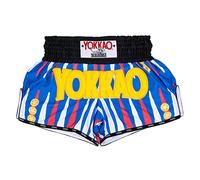 YOKKAO Carbonfit REDGAMMON Muay Thai Boxing Shorts - Blue - XL