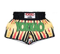 YOKKAO Carbonfit REDGAMMON Muay Thai Boxing Shorts - Mango - L