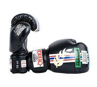 YOKKAO Design Breathable Muay Thai Boxing Glove-FAR Black-12oz