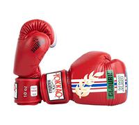 YOKKAO Muay Thai FIRST AT THE RACE Boxing Gloves - Red - 16oz