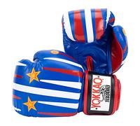 YOKKAO Muay Thai Redgammon Boxing Gloves - Blue - 12oz