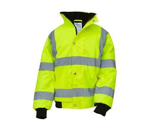Yoko Childrens/kids Hi-Vis Bomber Jacket