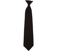 Yoko Clip-On Tie in Black Yoko Black One Size