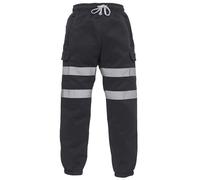Yoko Jogging Pants HV016T Hi-Vis Black S