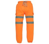 YOKO Hi-vis Jogging Pants (HV016T) Black S