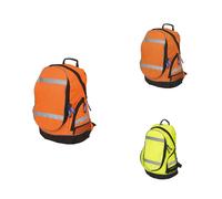 Yoko Hi-vis London rucksack (YK8001) - Unisex Bag, 100% Polyester