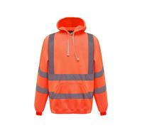 YOKO Hi-Vis Pull-Over Hoodie S Black