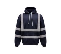 YOKO Hi-Vis Pull-Over Hoodie S Black