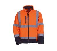Yoko Hi-vis softshell jacket (HVK09) - Mens