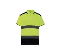 Yoko Hi-vis two-tone polo shirt (HVJ220) - Mens, 100% Polyester