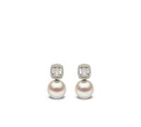 Yoko London 18kt yellow gold Starlight south sea pearl and diamond earrings One Size