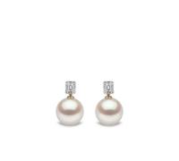 Yoko London 18kt yellow gold Starlight south sea pearl and diamond earrings One Size