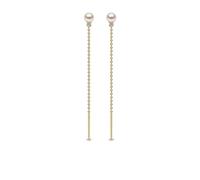 Yoko London 18kt yellow gold Trend diamond and pearl earrings One Size