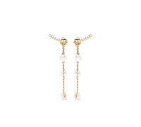 Yoko London 18kt yellow gold Trend freshwater pearl and diamond earrings One Size
