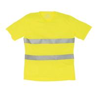 Yoko Mens Cool Weave Hi-Vis V Neck T-Shirt