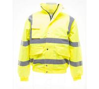 Yoko Mens Hi-Vis Bomber Jacket Quality Product