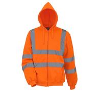 Yoko Mens Hi-Vis Full Zip Hoodie BC5645