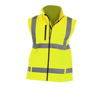 Yoko Mens Hi Vis Softshell Bodywarmer / Workwear