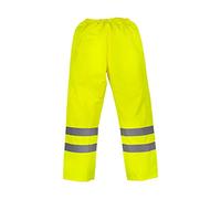 Yoko Mens Hi-Vis Waterproof Contractor Trousers (3XL) (Hi-Vis Yellow)