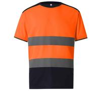 Yoko Mens Two Tone Hi-Vis T-Shirt PC4280