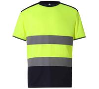 Yoko Mens Two Tone Hi-Vis T-Shirt / N/A N/A PC4280