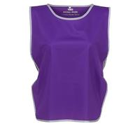 Yoko Men's Yk009/Hvj259 Hi-Vis Reflective Border Tabard - Purple, Large/X-Large