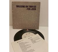 YOKO ONO - YOKO ONO walking on thin ice. 7 inch picture sleeve with lyric insert. K79202
