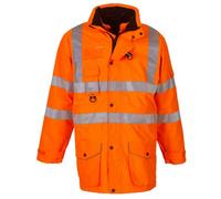 Yoko Unisex Adult Hi-Vis 7 In 1 Safety Jacket