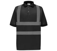 Yoko Unisex Adult Hi-Vis Short-Sleeved Polo Shirt RW9408
