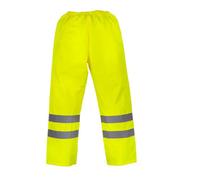 Yoko Unisex Adult Waterproof Hi-Vis Over Trousers Yellow (Xl)