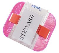 Yoko Unisex Waterproof Id Arm Bands Pink Mens