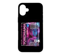 Yokohama City 80s Synthwave E-Girl Japan Yokohama Case for iPhone 16 Plus