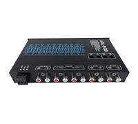 Yokomu Auto Square 9 Band Graphic Equalizer Digital Car Audio -EQ9 Full Series Car Amplifier Equalizer+Adjustable Filter