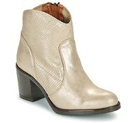YOKONO Low Ankle Boots ORNE-005-LAGUNA-PLATINO in Gold 3.5
