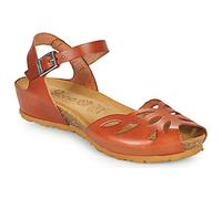 YOKONO Wedge sandals MONACO in Brown 7.5