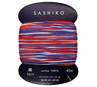 Yokota Daruma Sashiko Thread Single and Variegated Color (Goldfish scooping, Thin 40M Card)